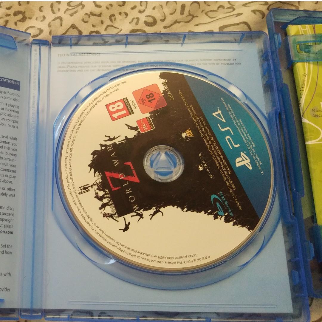 World War Z Ps4 Games Video Gaming Video Games On Carousell