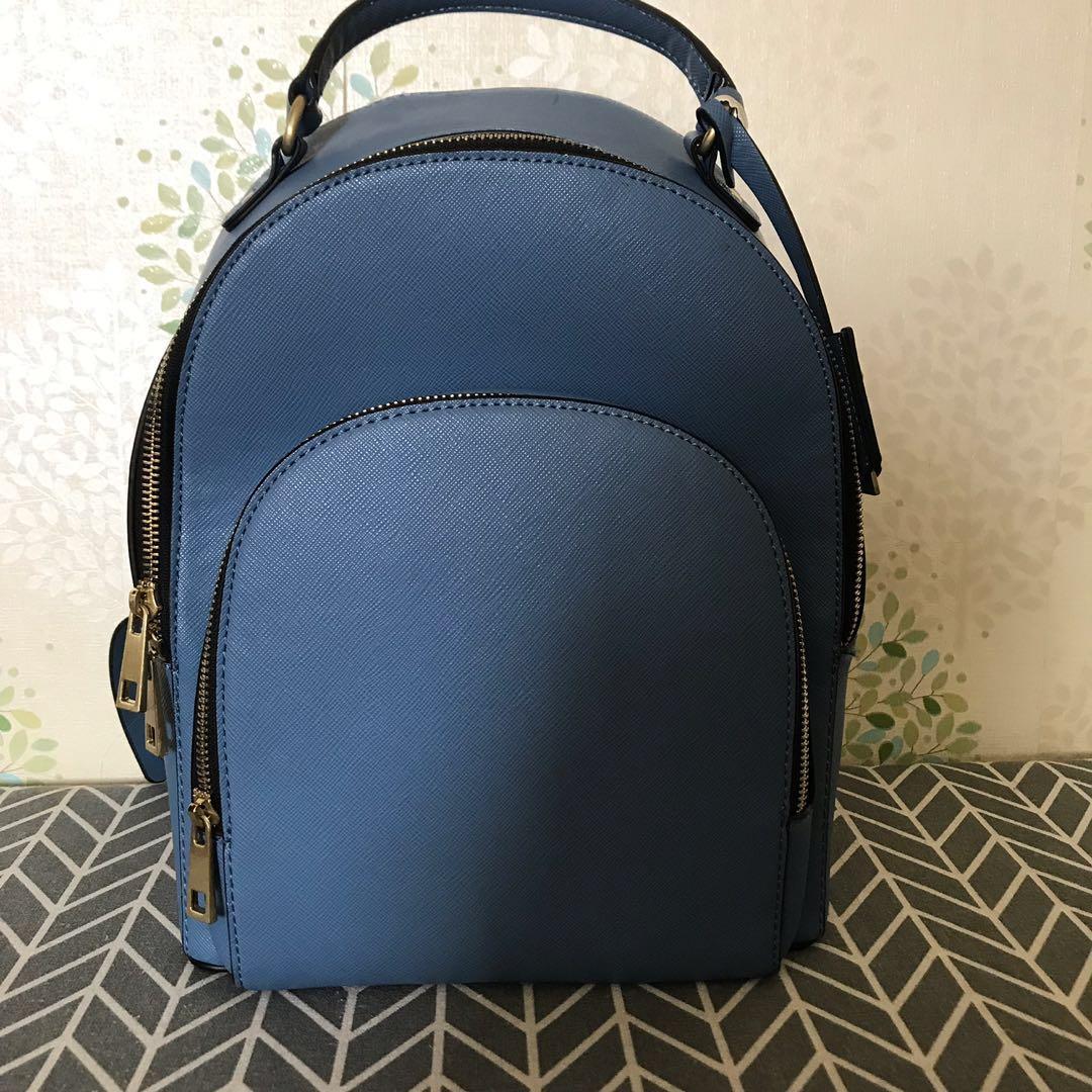Zara clearance blue backpack