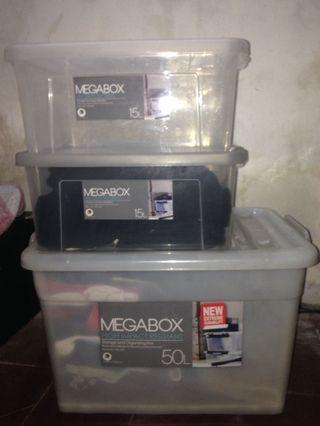 MEGABOX BUY ALL 3 (1 50L & 2 15L)