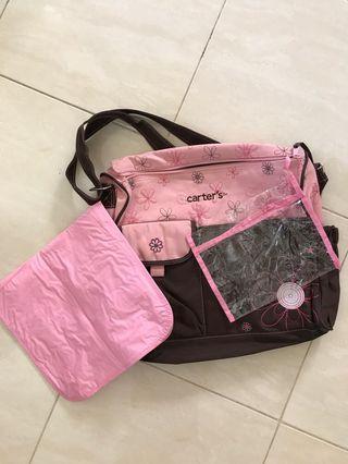 Carter’s Pink Baby Bag