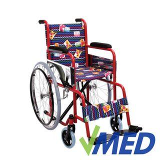 Children's Foldable Wheelchair w/ Brakes Pedia