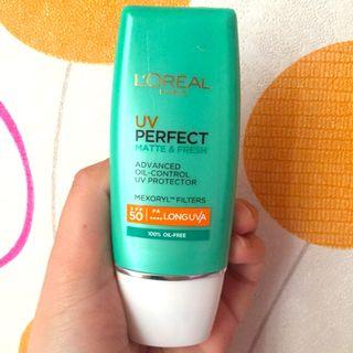 Loreal UV Perfect Matte Sunscreen