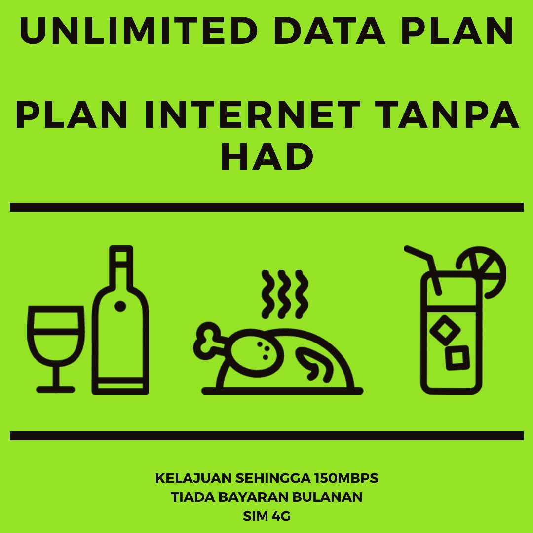 2019 Internet 4g Broadband Data Tanpa Had Electronics Others On Carousell
