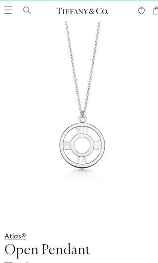 Tiffany \u0026 Co. Atlas Open Pendant, Women 