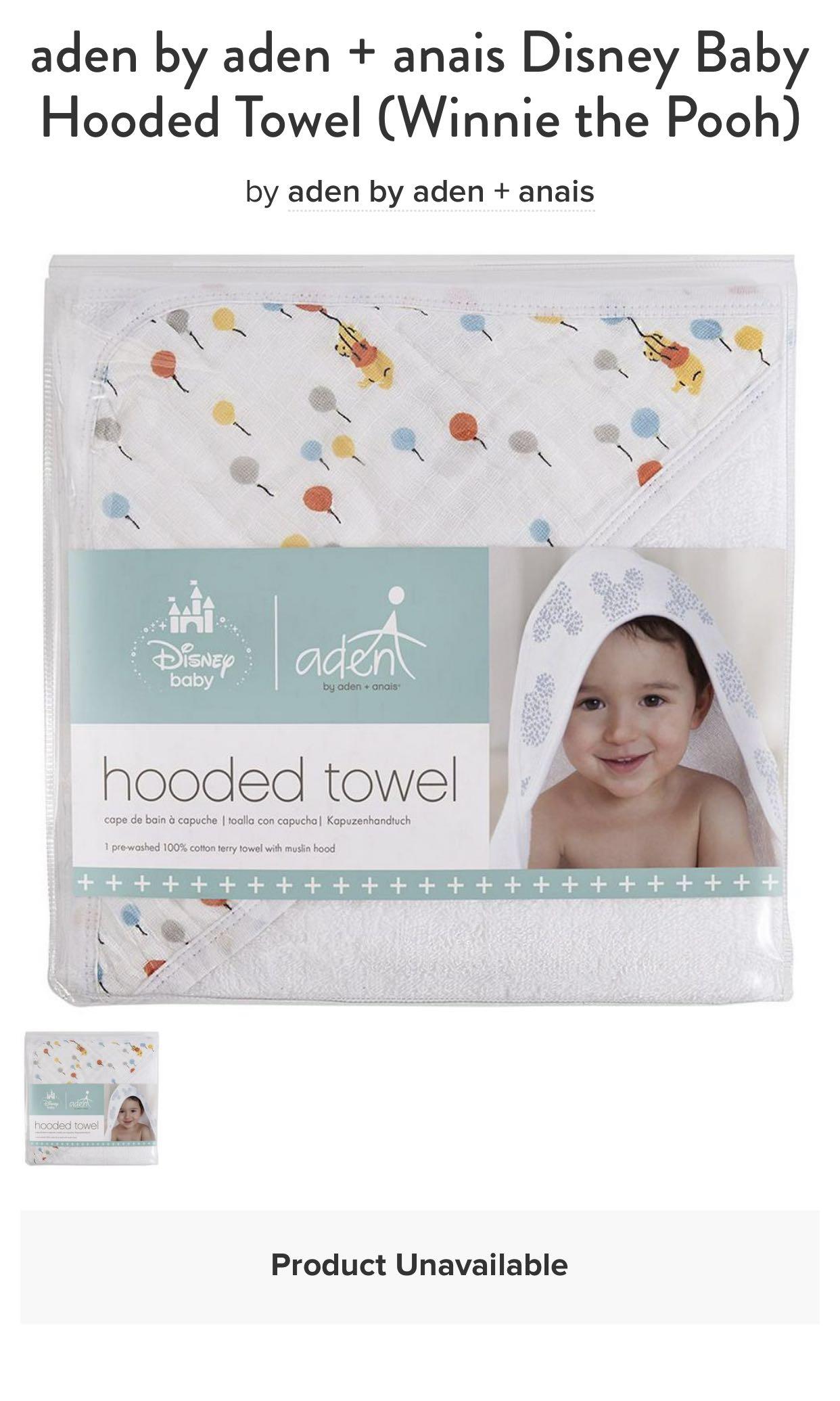winnie the pooh baby towel
