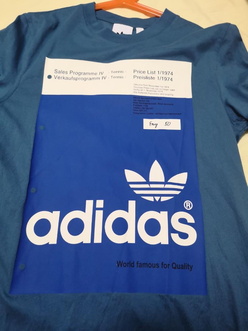 adidas t shirt price list