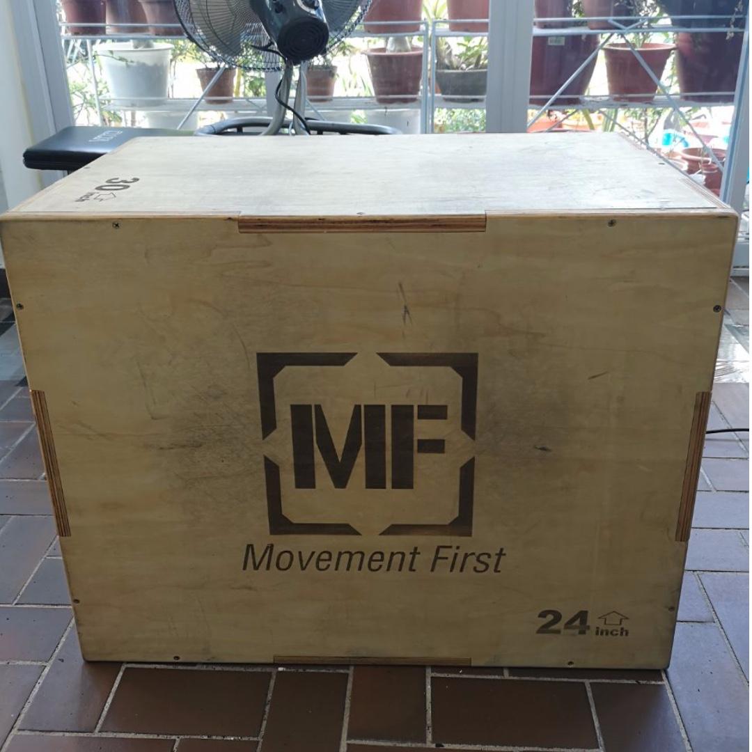 Adjustable Wooden Plyometric Box - Movement First, Sports Equipment ...
