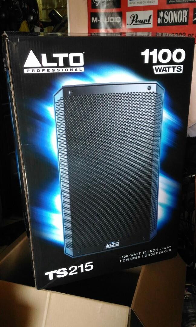 alto ts215 powered speaker
