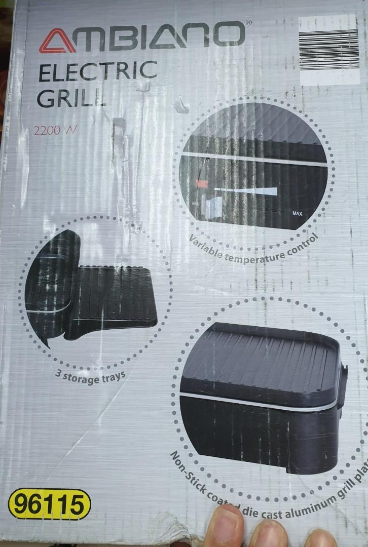 Ambiano Electric Grill, TV & Home Appliances, Kitchen Appliances, BBQ