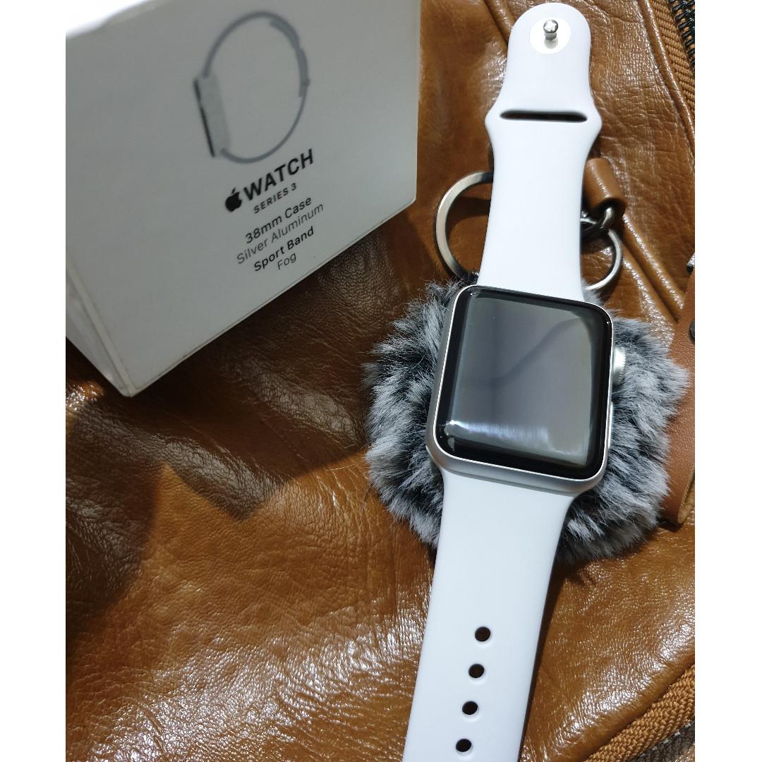 apple watch 3 38mm silver