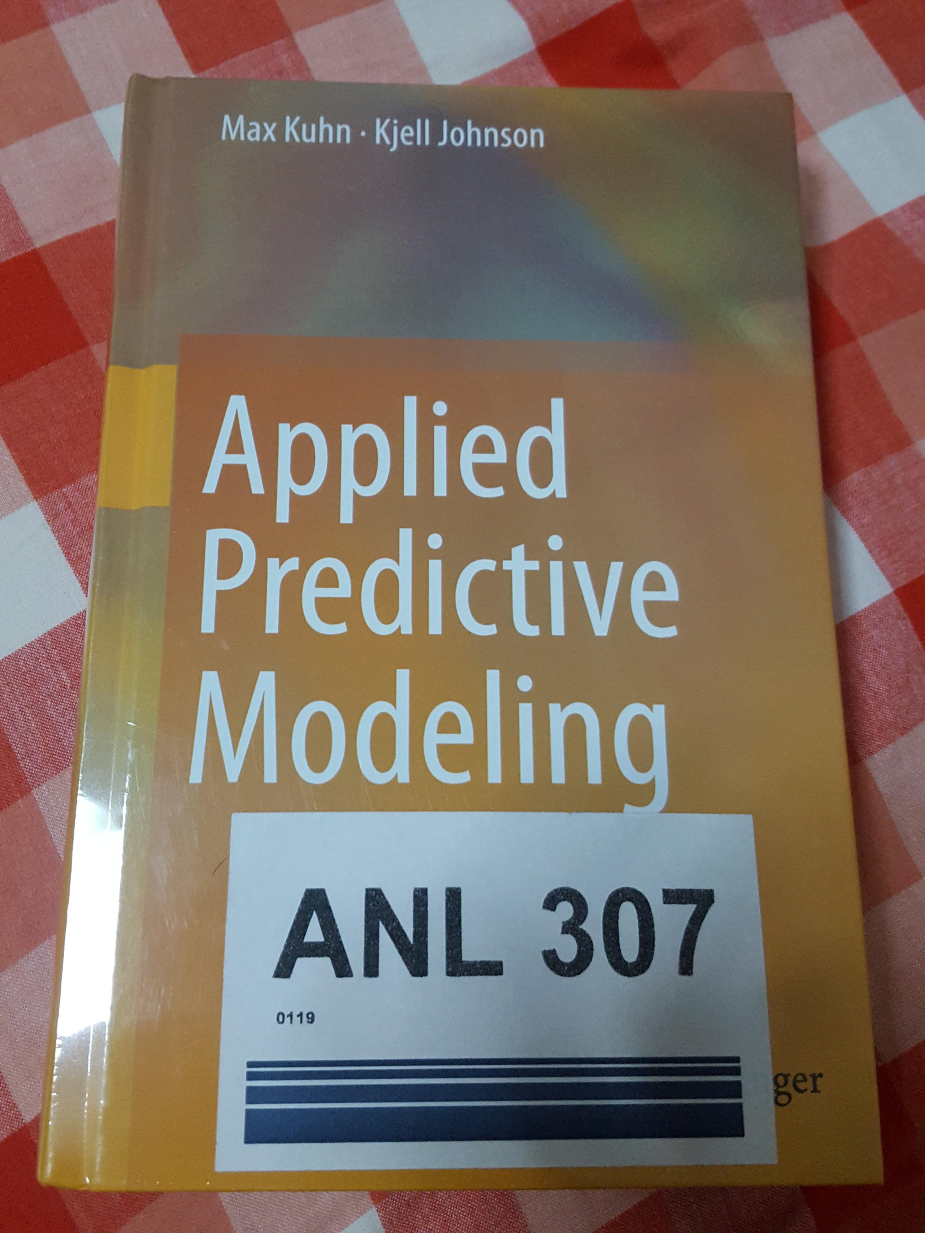 Applied Predictive Modeling By Max Kuhn And Kjell Johnson Vários Modelos
