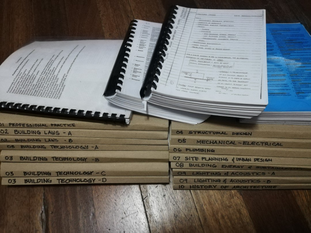 Architecture Board Exam Reviewers, Hobbies & Toys, Books & Magazines