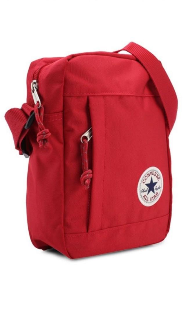 converse sling bag red