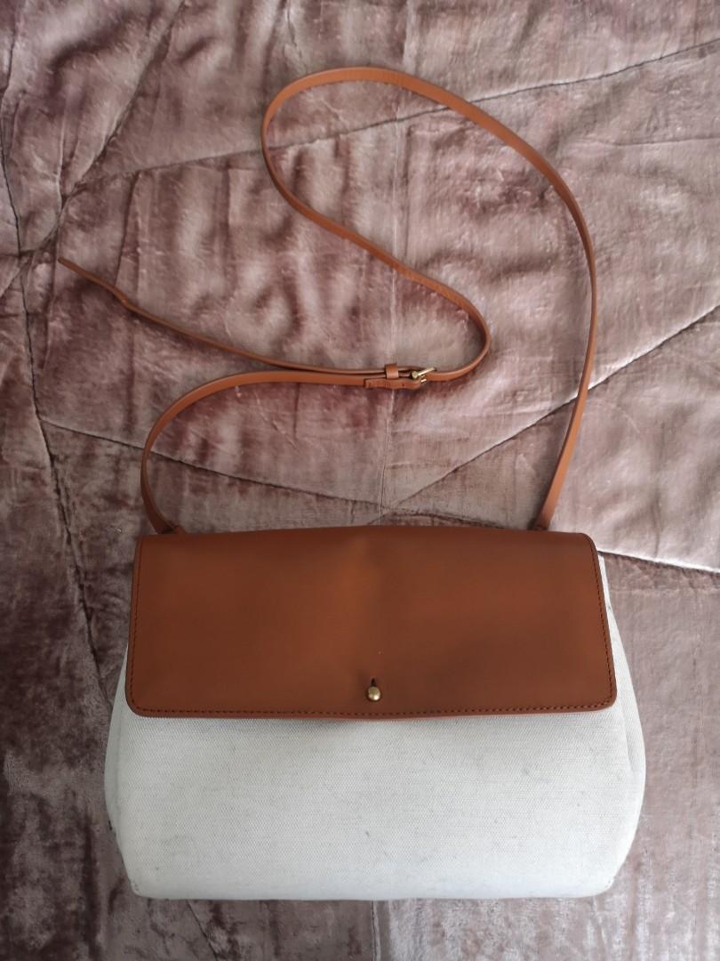 Auxiliary leather flap bag deals