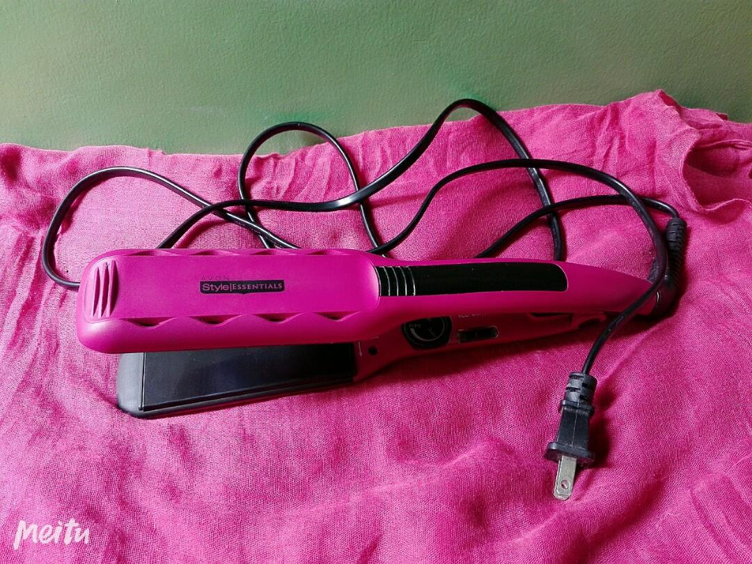 Avon Wet Dry Tourmaline Hair Straightener Health Beauty Hair Care On Carousell