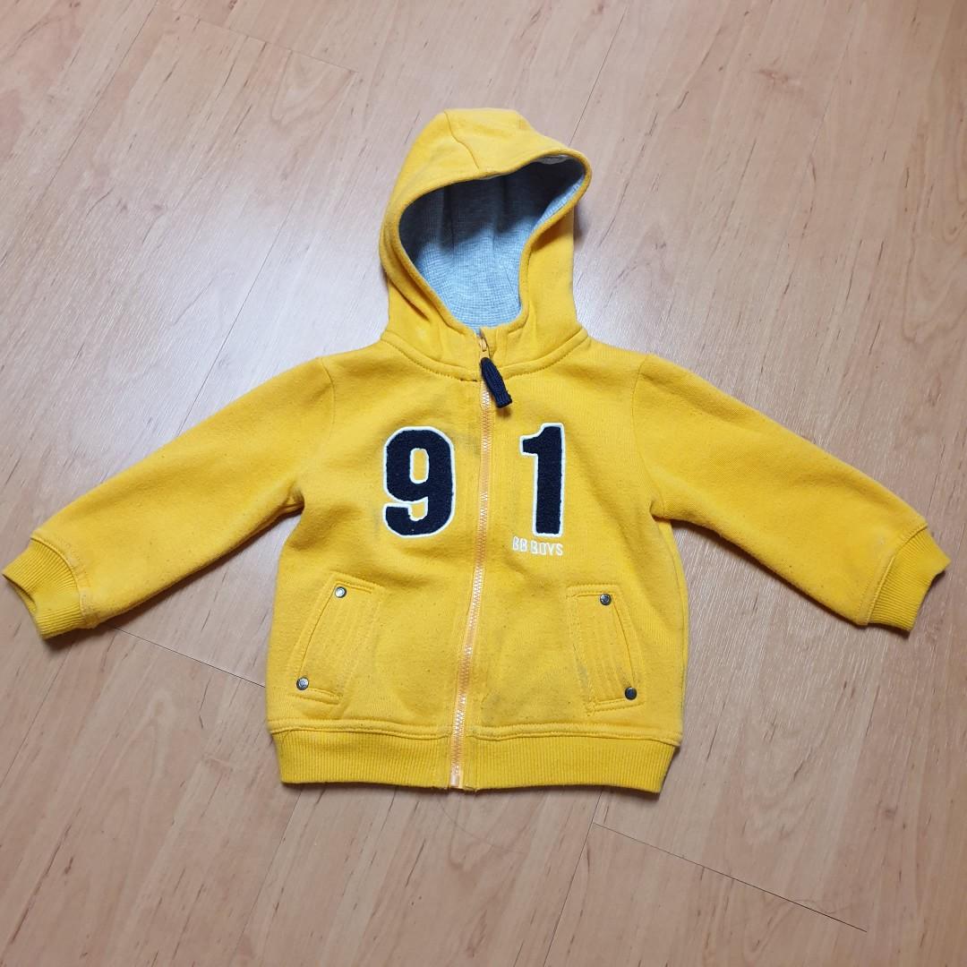 baby yellow hoodie