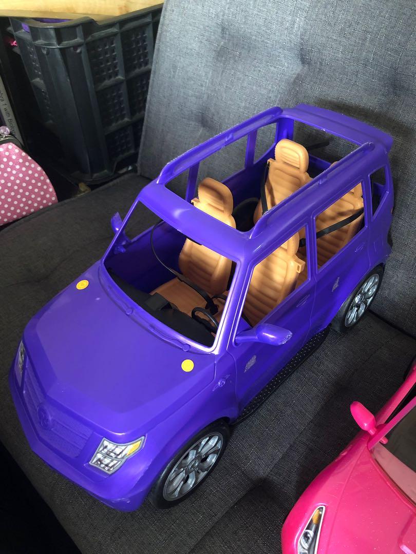 Barbie Cars, Hobbies & Toys, Toys & Games on Carousell