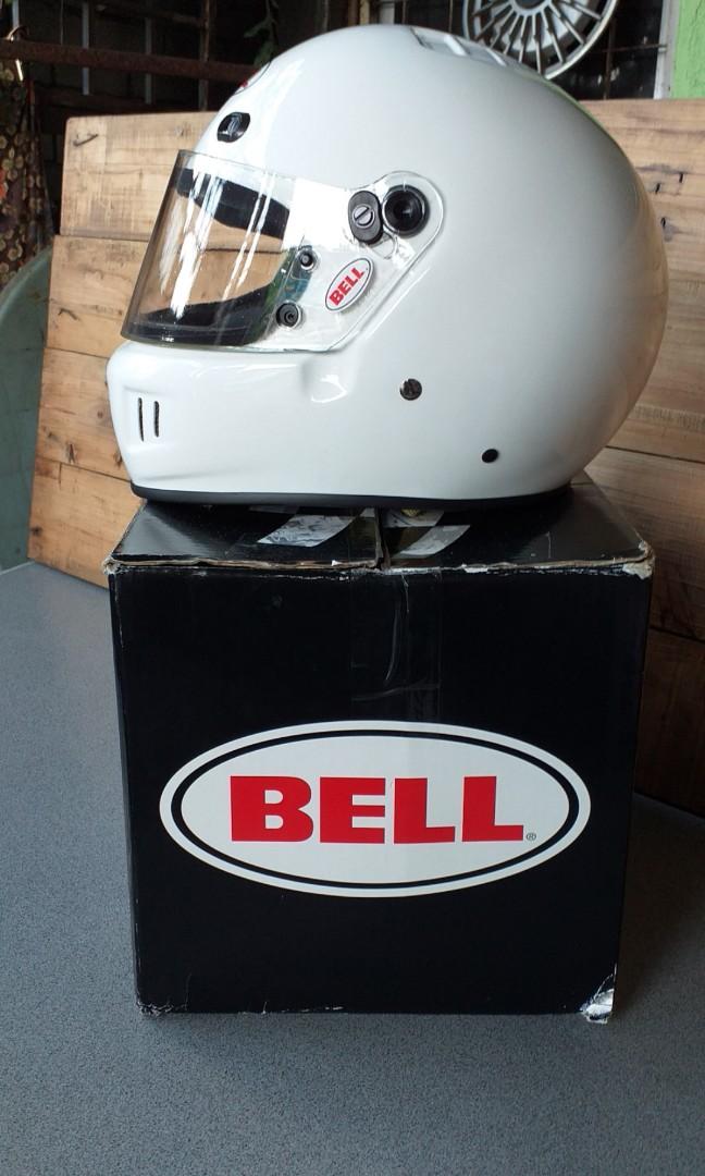 Bell sport 2 sa05 car racing helmet Auto Accessories on Carousell