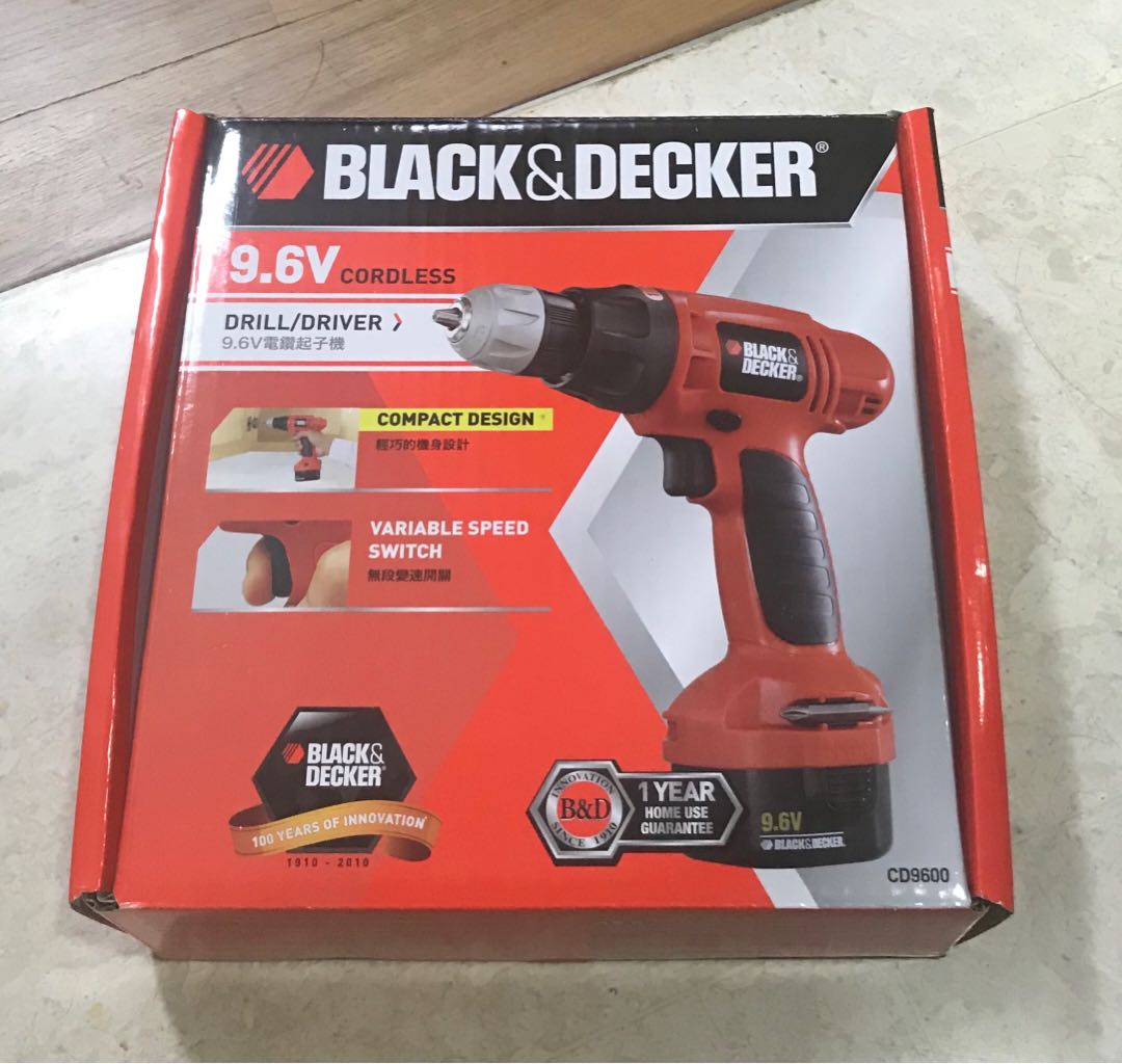 Black \u0026 Decker Cordless Drill 