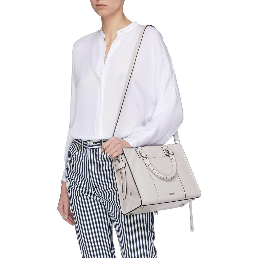 Rebecca minkoff bree medium top zip satchel new arrivals