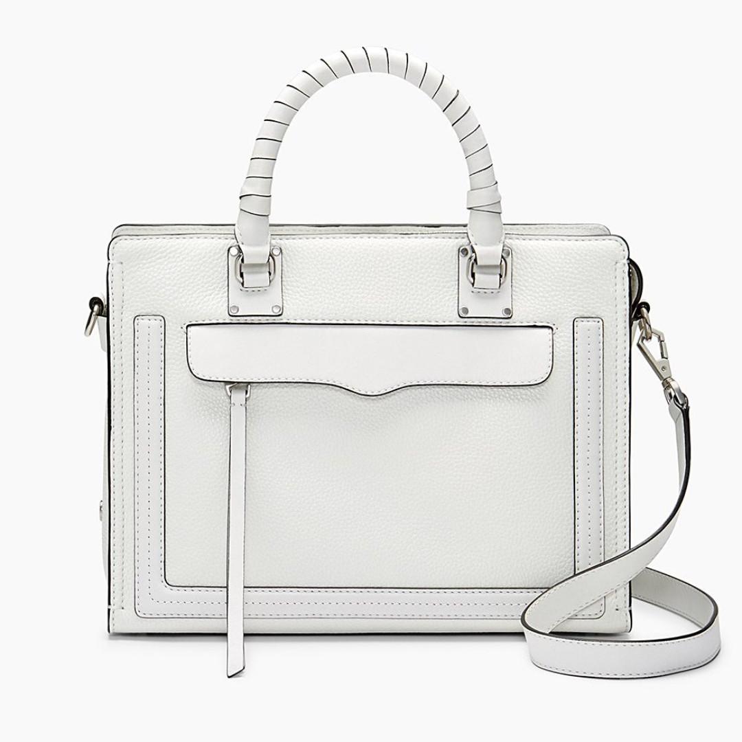 Rebecca minkoff bree medium top zip satchel best sale
