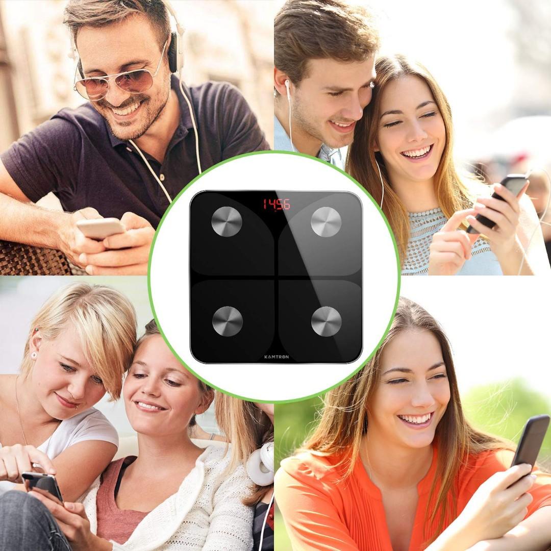 Brand New KAMTRON Smart Body Fat Scales Bathroom Scales Body
