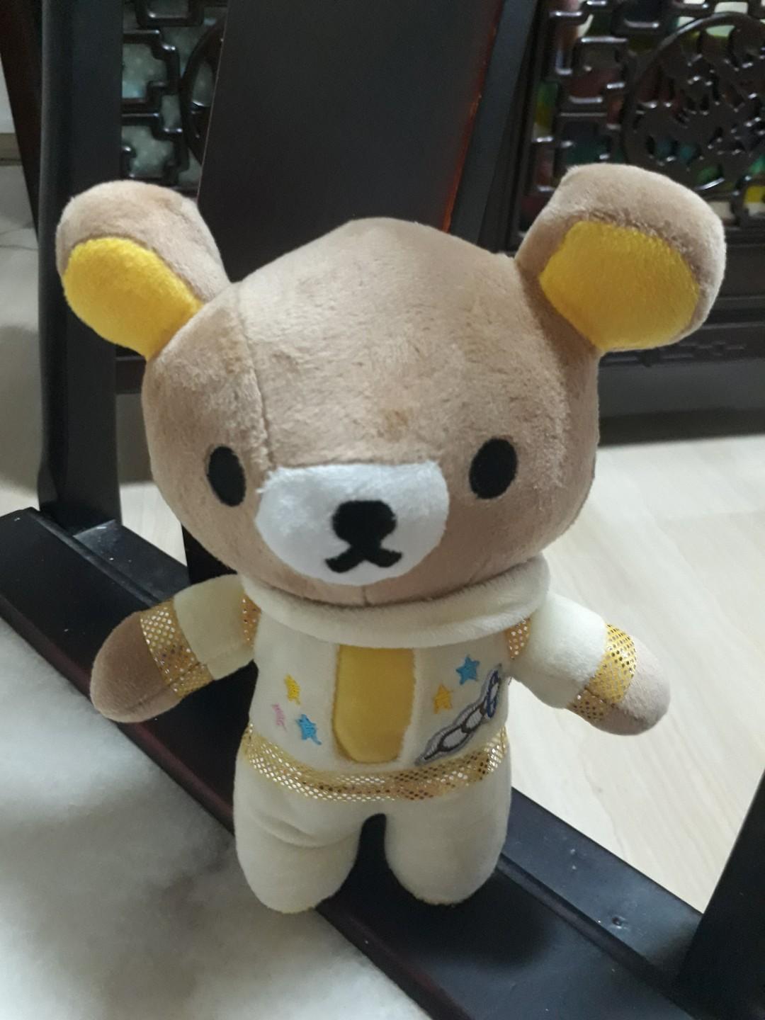rilakkuma astronaut plush