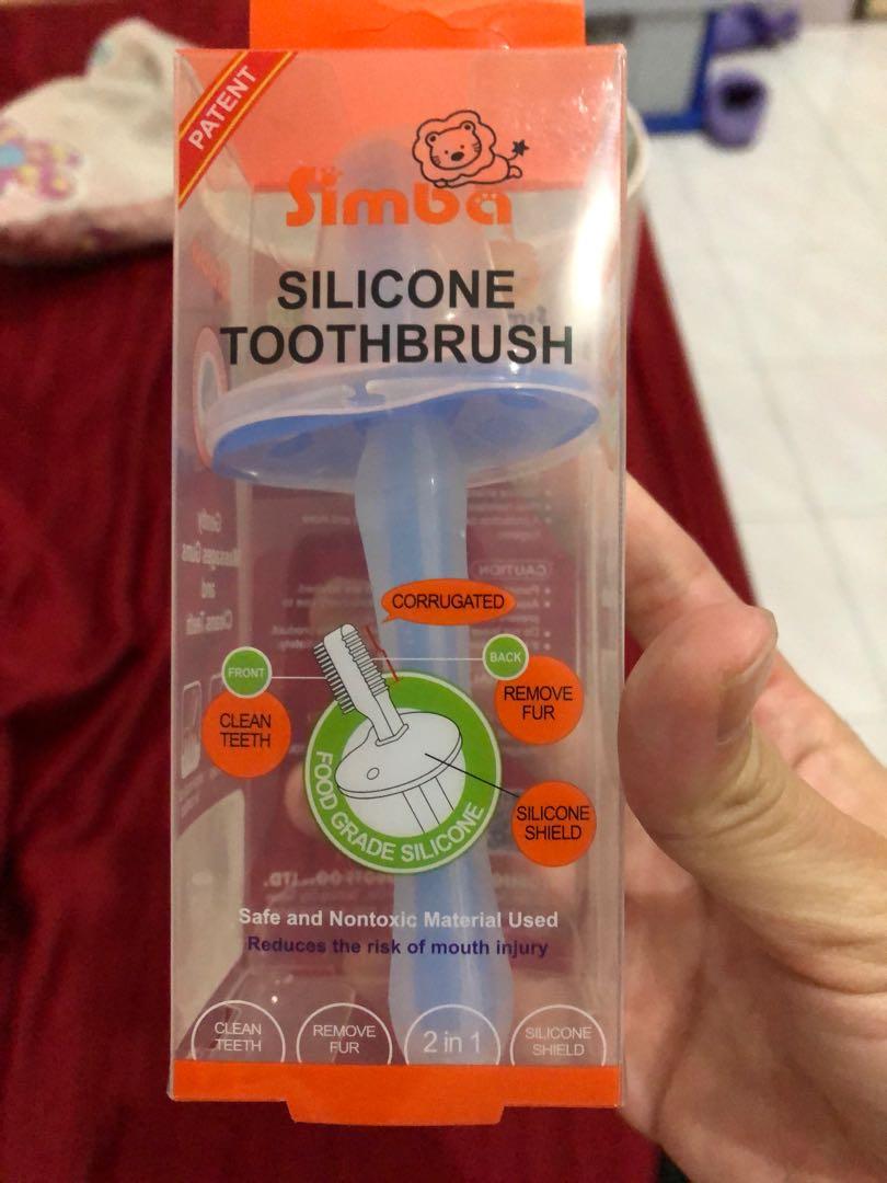 simba silicone toothbrush