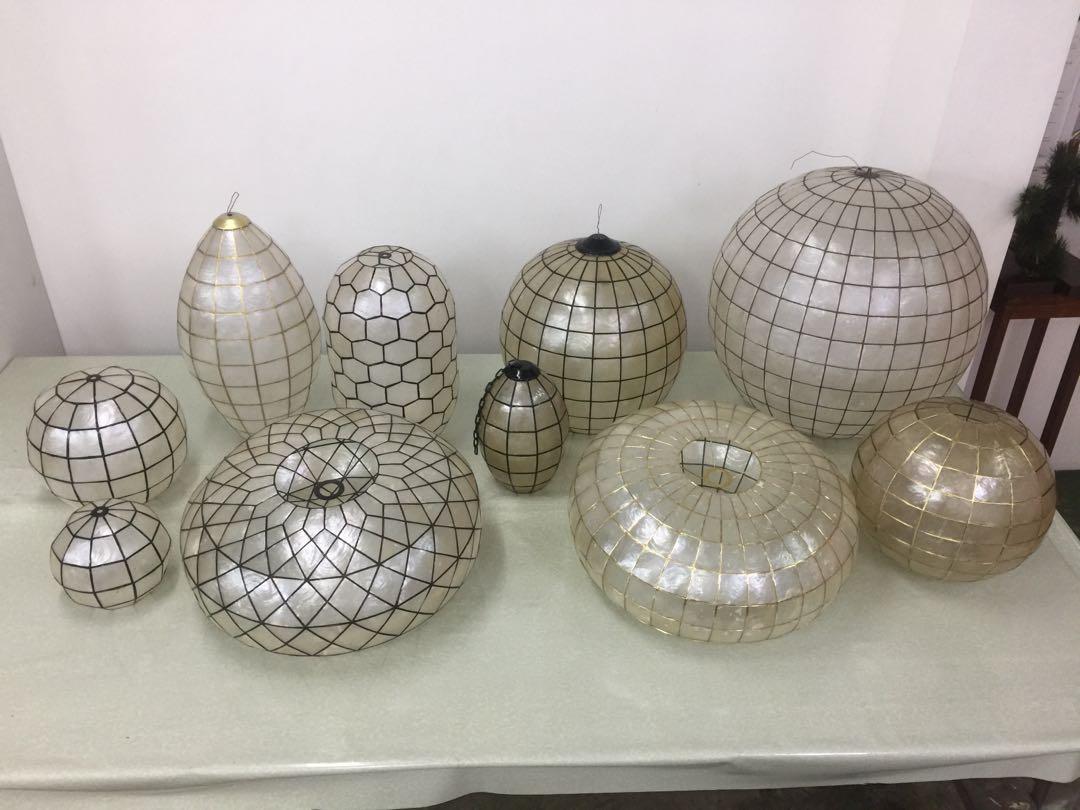 Capiz lightings (Category: Lighting) located in Antipolo. Submitted by capizexport (Listing ID 239824100, Image 1). Description: Capiz lightings We offer different lightings to your needs We have Capiz balls Ideal for Resorts / Homes / Hotel / Garden / Rest Houses / Restaurants / Showroom / reception area Kindly visit our factory 1 Cheza cor Gertrudes Sts Brgy. Mambugan Antipolo City Rizal .