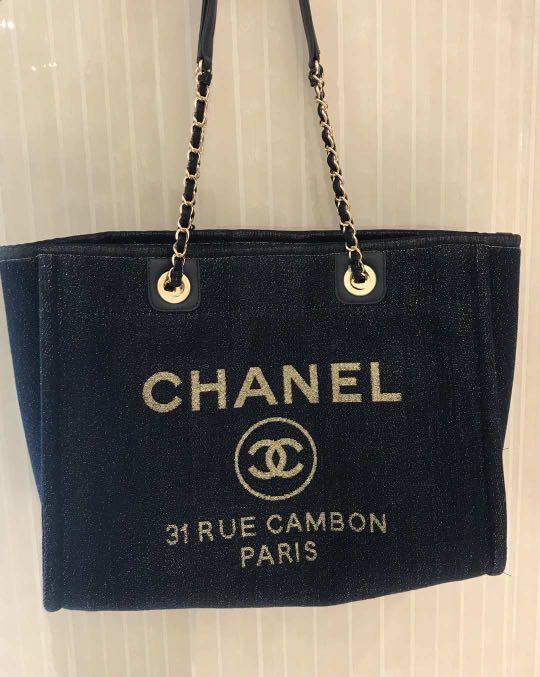 Chanel tote bag 2019 discount