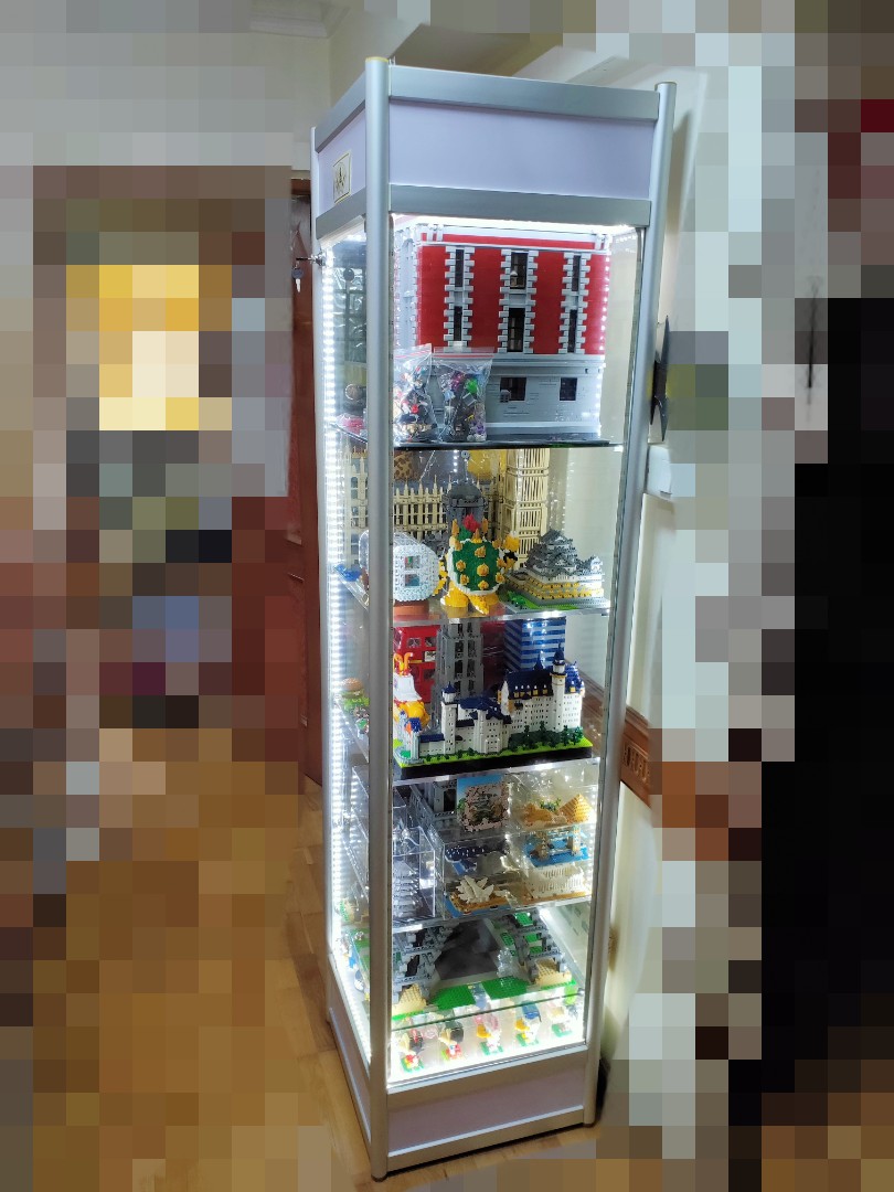 lego cabinet display
