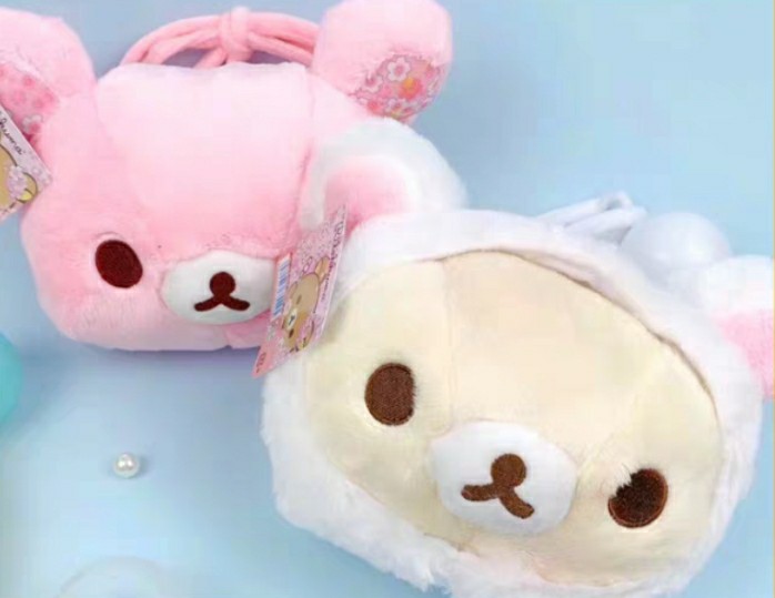 rilakkuma plush bag