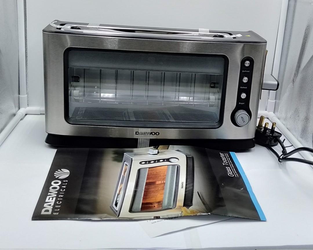Daewoo glass deals toaster