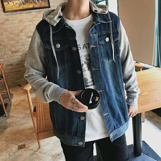 korean style hoodie mens