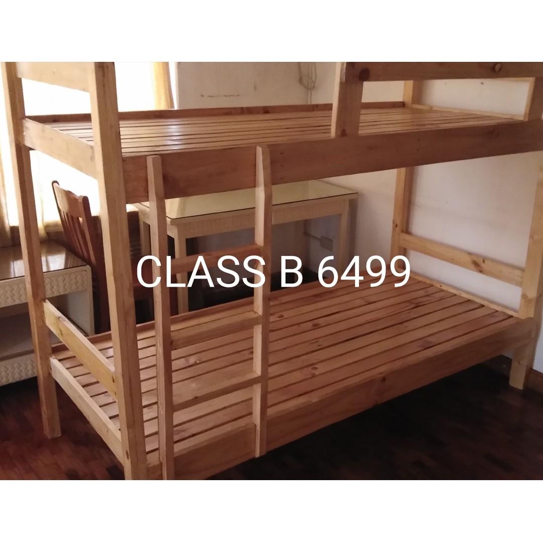 Double Deck Bed Palochina, Furniture & Home Living, Furniture, Bed