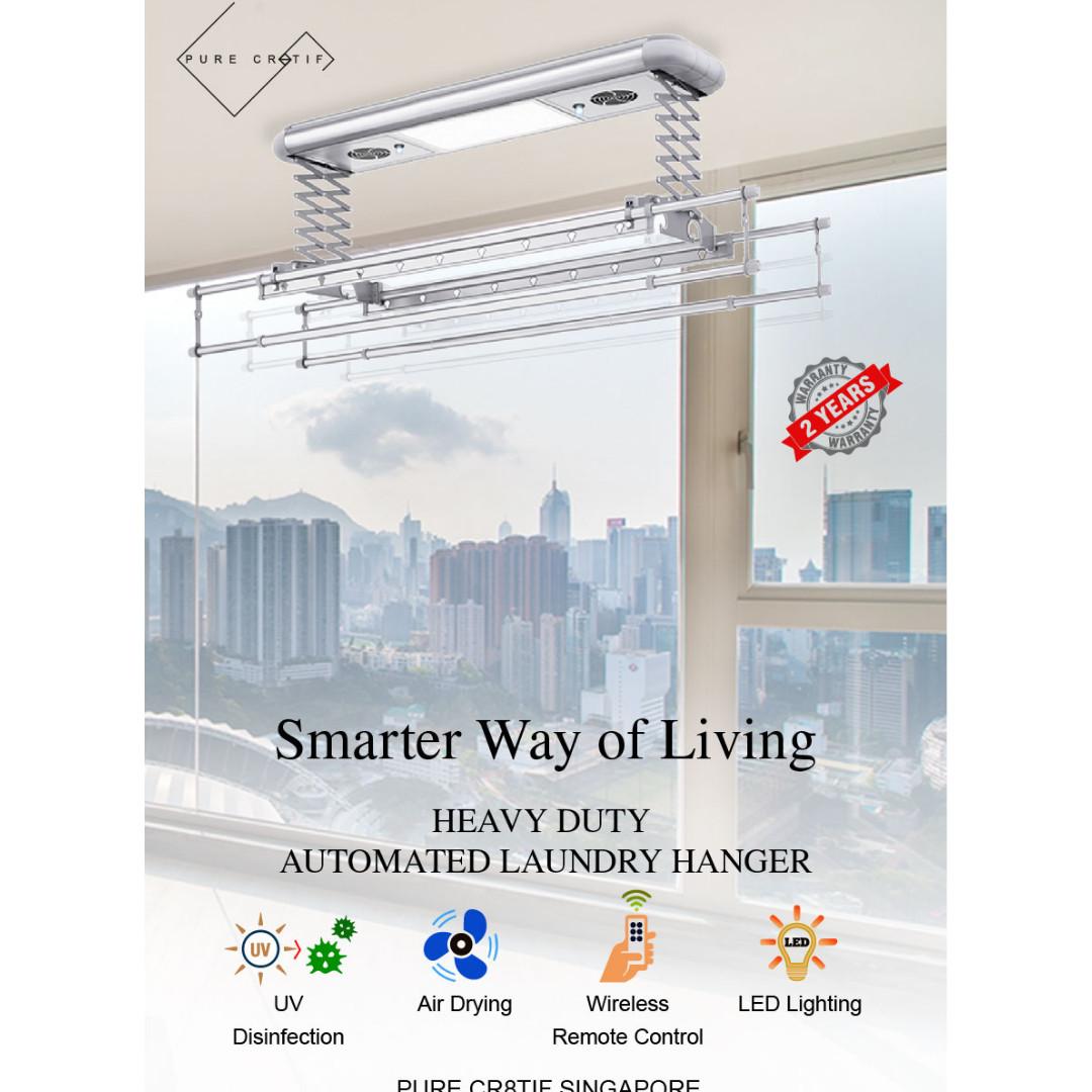 Electric Automated Clothes Laundry System, Home Appliances, Cleaning ...