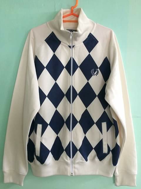 FRED PERRY Vintage Checkered Jacket, Men's Fashion, Tops & Sets ...