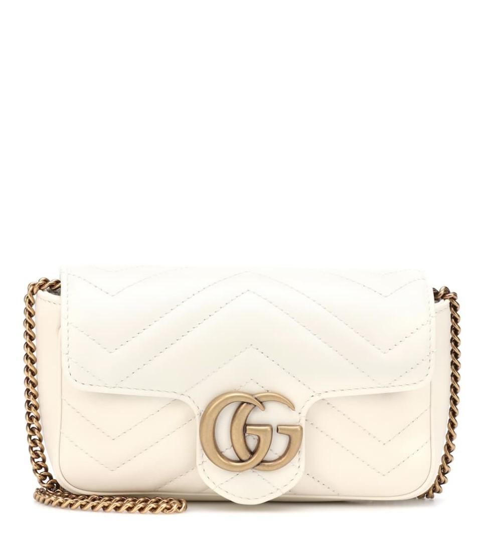 gg marmont mini white