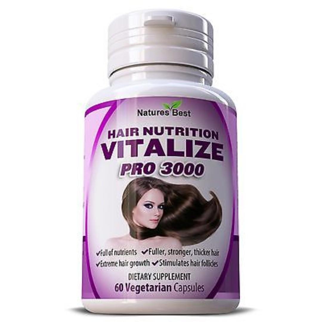 Hair Vitamins Fast Grow Anti Loss Growth Dht Blocker Stimulate Herbal Capsules For Women Health Beauty Hair Care On Carousell