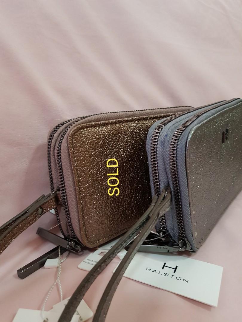 Halston Double Zip Wallet (Category: Luxury Bags & Wallets) located in Quezon City. Submitted by ednocha (Listing ID 239858638, Image 2). Description: Brand-new (with tag price) and Authentic 👌 Bought in the US 🇺🇸 Free shipping in Metro Manila Add minimal fee if outside MM. 🤗 Shipping is every thursday & friday via JRS..