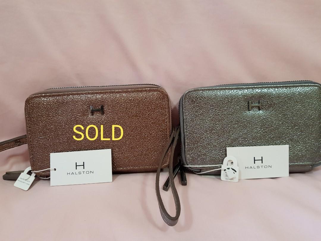 Halston Double Zip Wallet (Category: Luxury Bags & Wallets) located in Quezon City. Submitted by ednocha (Listing ID 239858638, Image 1). Description: Brand-new (with tag price) and Authentic 👌 Bought in the US 🇺🇸 Free shipping in Metro Manila Add minimal fee if outside MM. 🤗 Shipping is every thursday & friday via JRS..