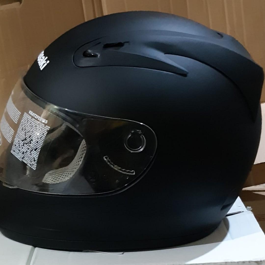 Helm Kawasaki Fullface Baru Original Motor di Carousell