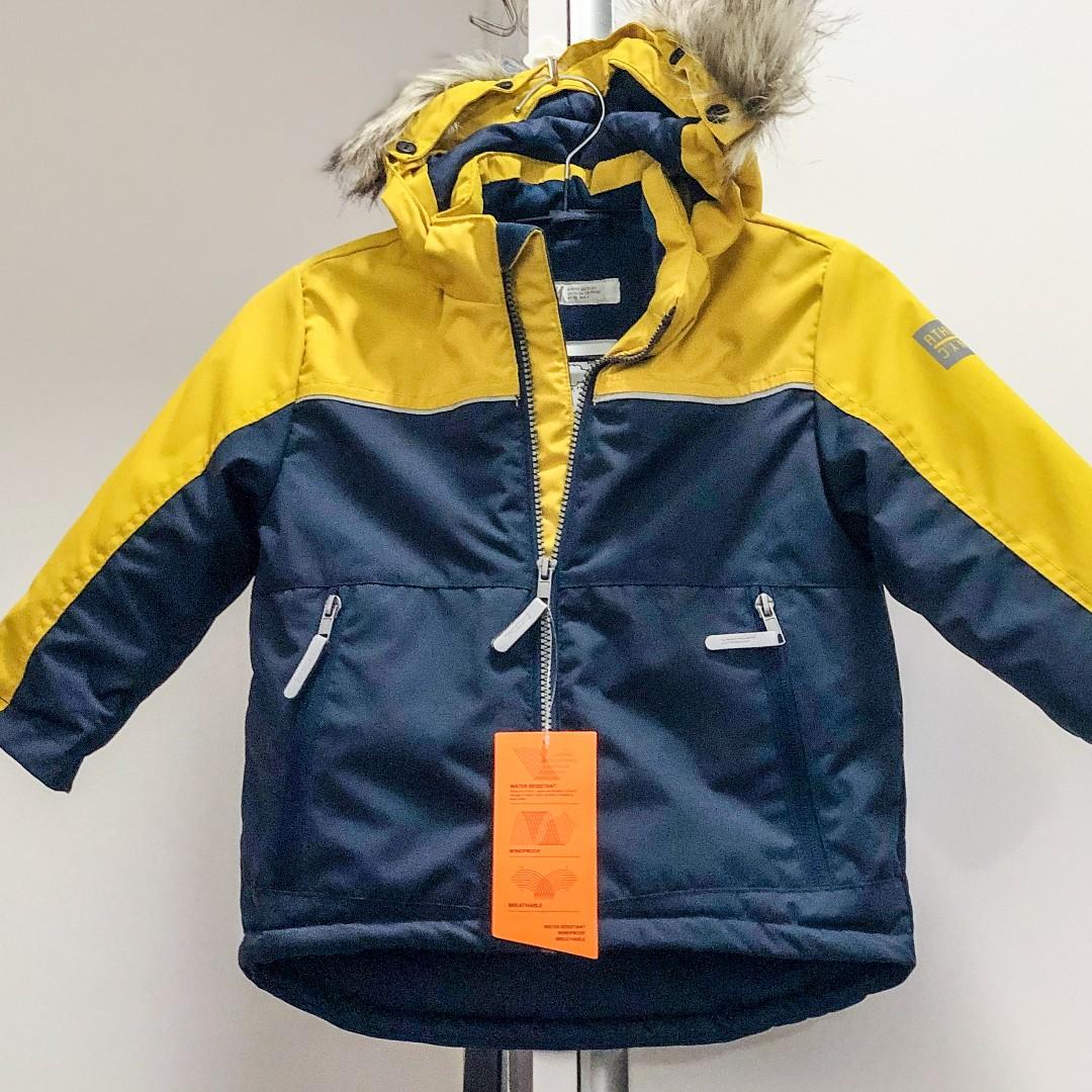 h&m baby girl winter jacket