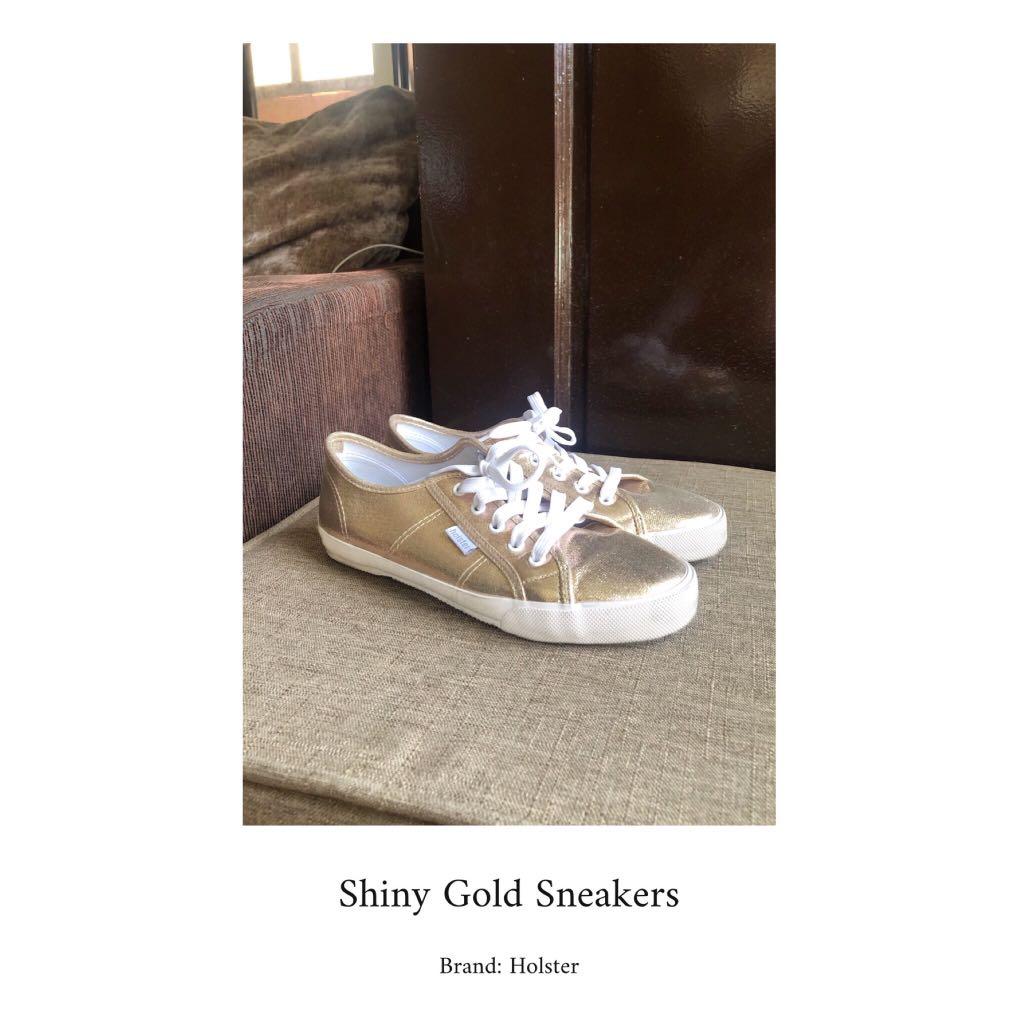 holster rose gold sneakers
