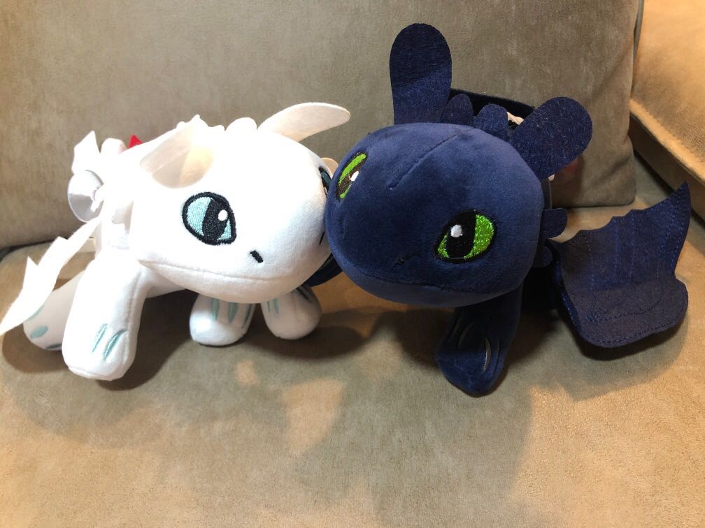 night light fury plush