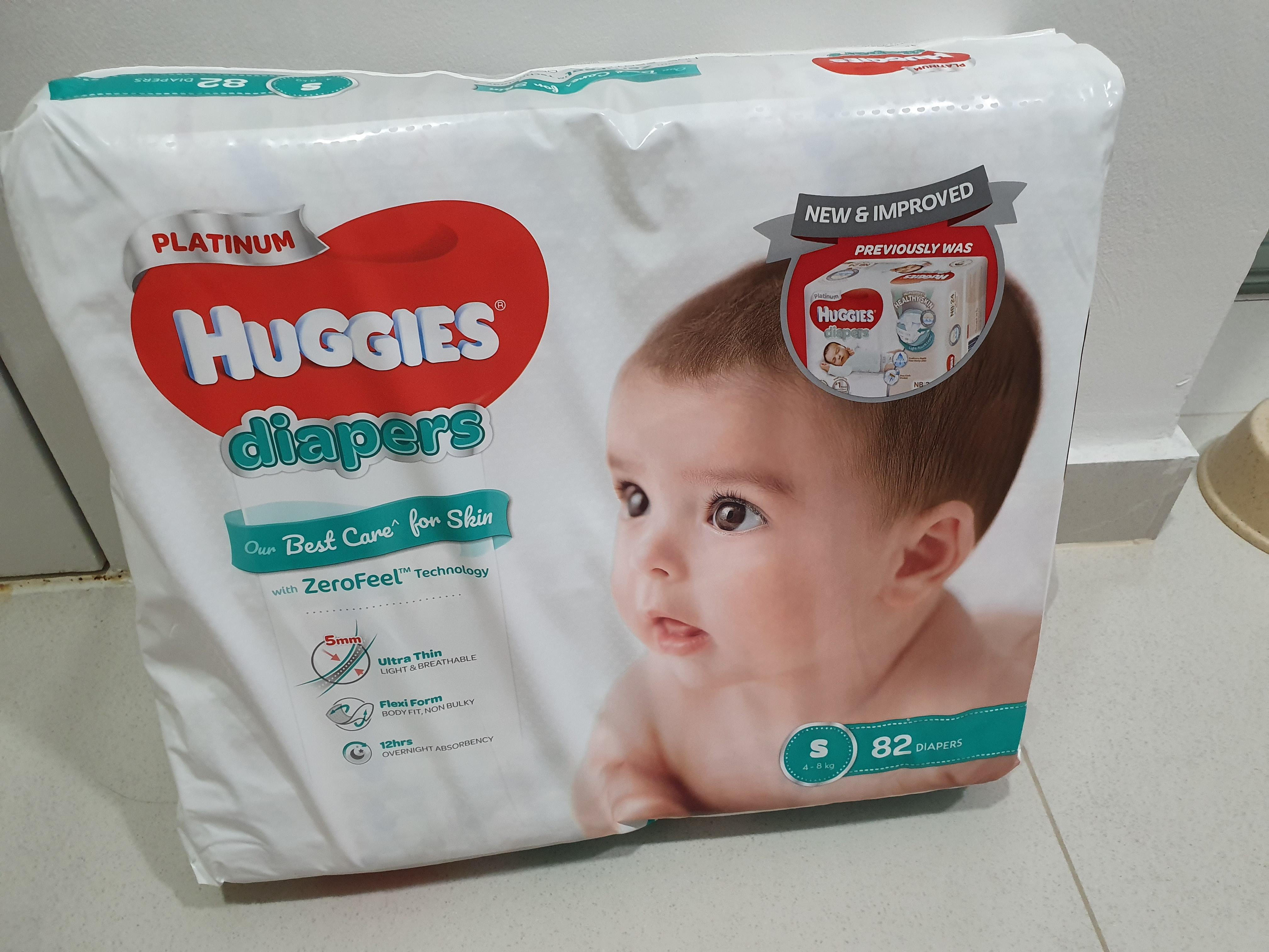 huggies platinum size s
