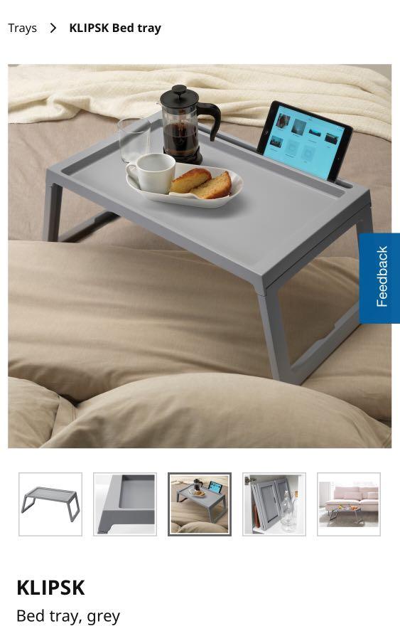Ikea Klipsk Bed Table Furniture Others On Carousell