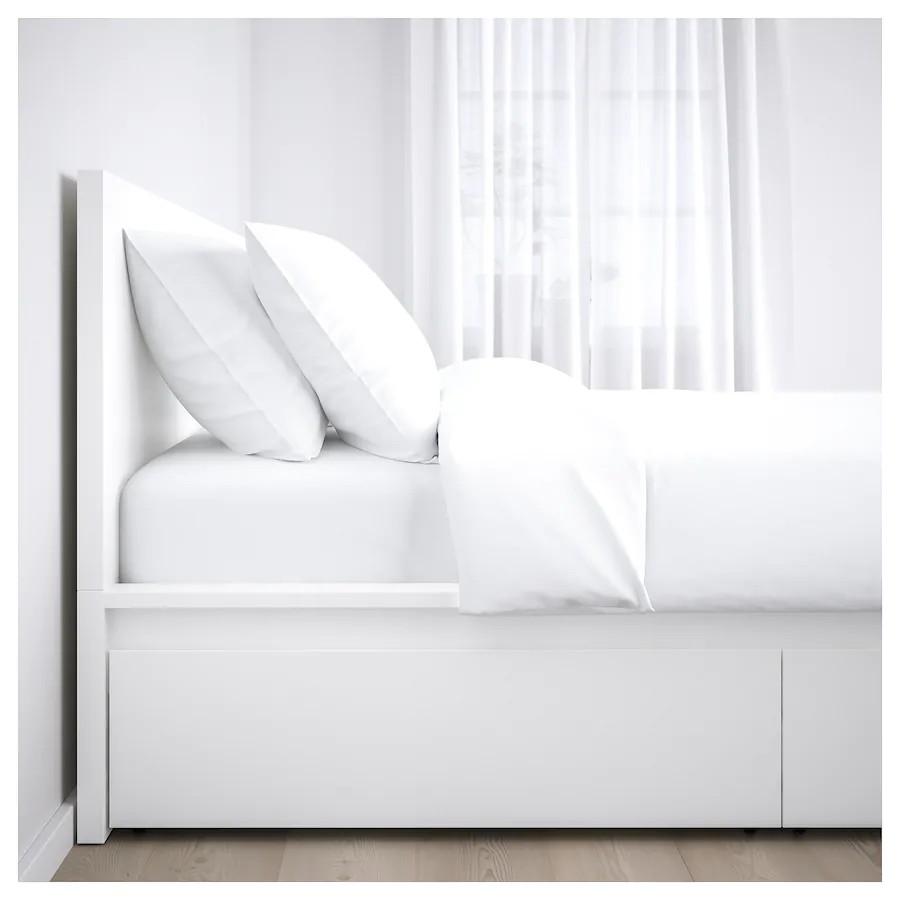 Ikea Malm Single Storage Bed Furniture Beds Mattresses On Carousell