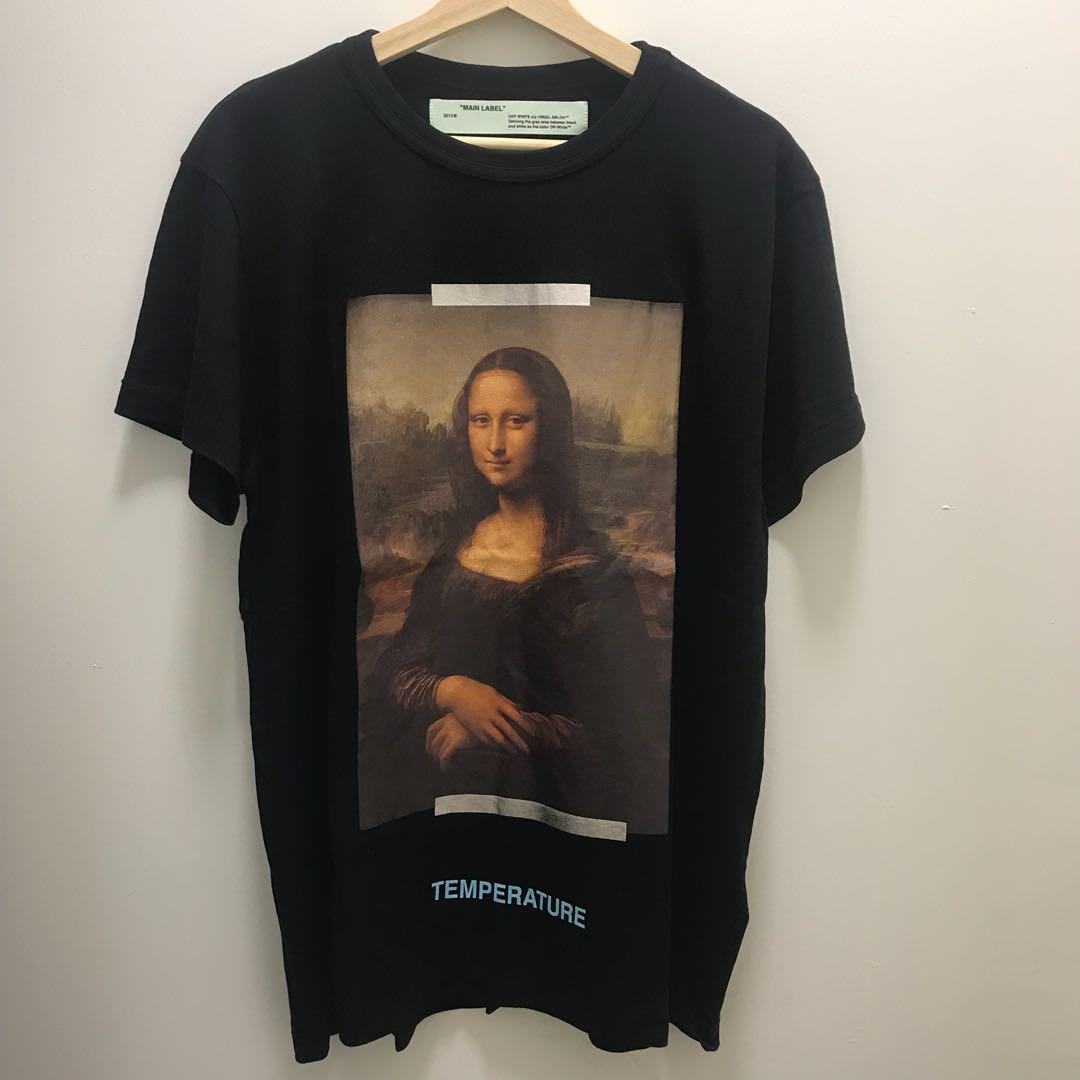 Instock Off White 18ss Mona Lisa Tee Men S Fashion Clothes Tops