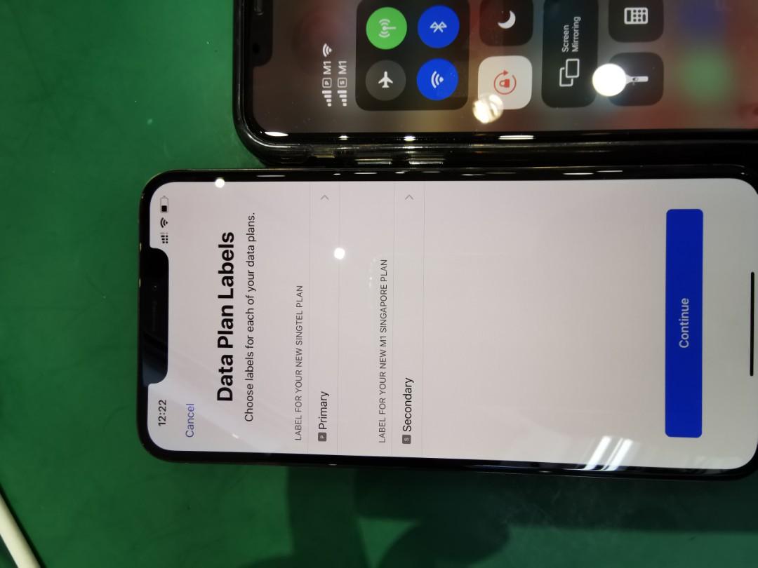 cách dùng 2 sim trên iphone xr